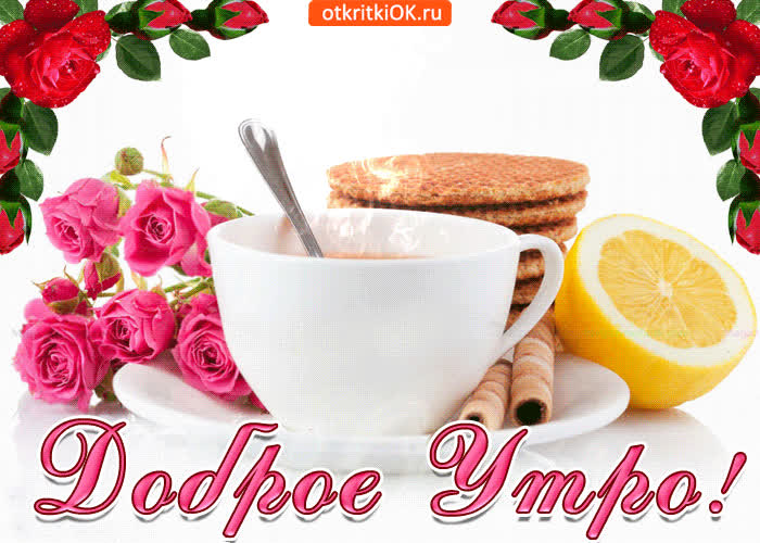 Картинка доброе утро хорошего дня