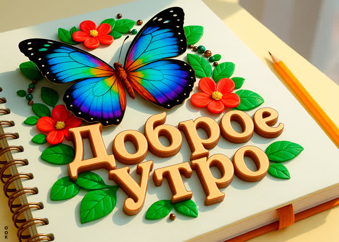 Picture красивого утра, как эта невероятная бабочка