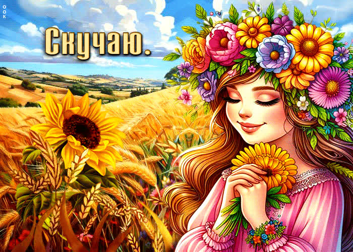 Picture нежная и трогательная летняя открытка скучаю
