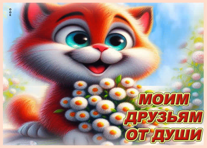 Picture открытка моим друзьям от души