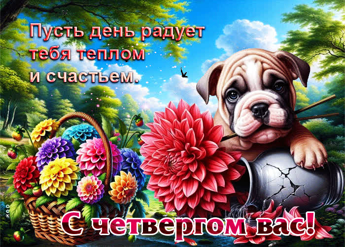 Picture пусть день радует тебя теплом и счастьем! с четвергом вас