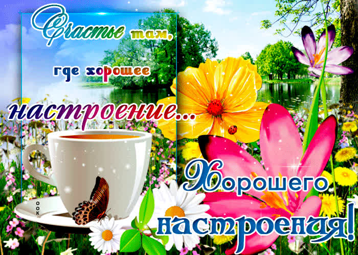 Картинка тебе я желаю солнечного настроения