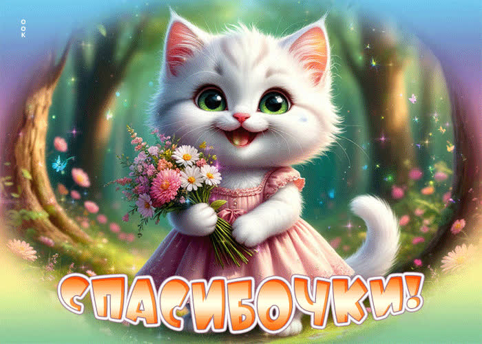 Postcard вдохновенная теплая открытка спасибочки